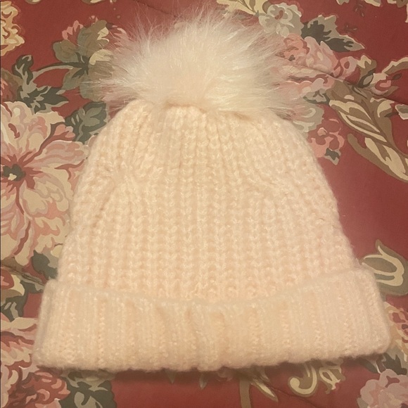 Tucker + Tate Pink Cable Knit Pom Beanie, 0-12mo, NWT 💘HOST PICK 1/24 💘 - Picture 3 of 8